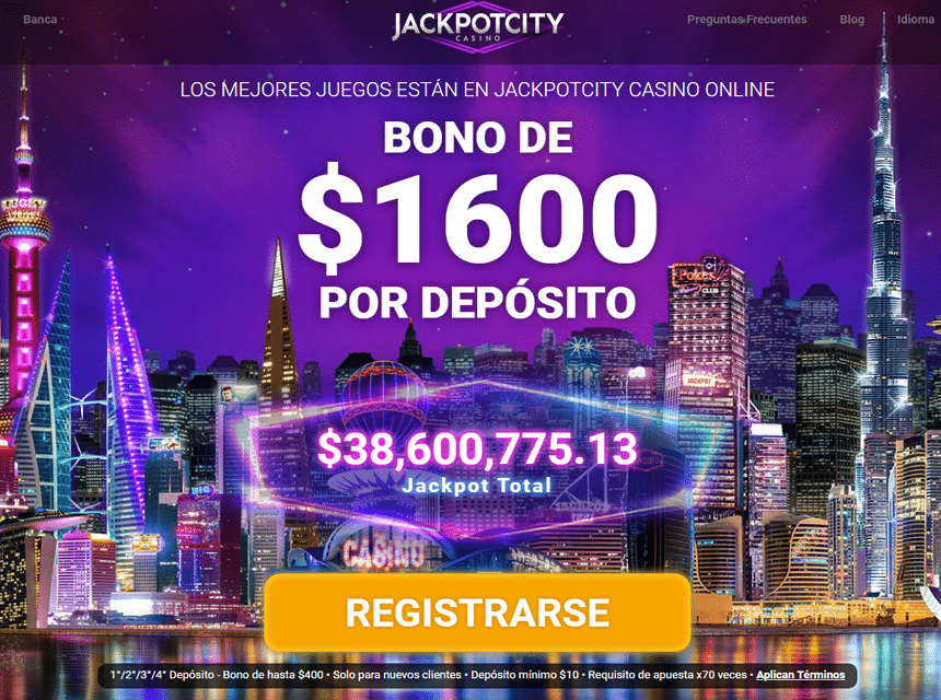 Casino en línea bono jackpot